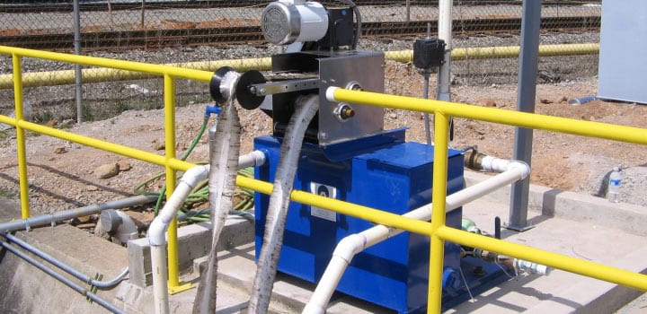 Barracuda 4 Rope Mop Oil Skimming System Barracuda 4 Rope Mop