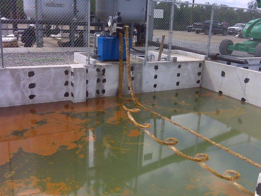 Barracuda 4 Rope Mop Oil Skimming System